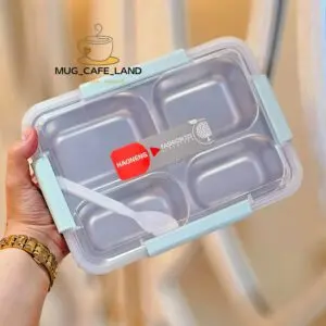 ظرف غذا استیل 4 قسمتی