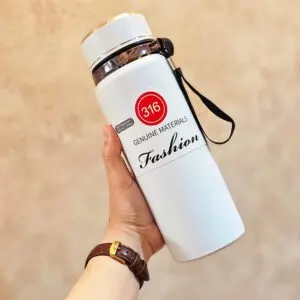 فلاسک استیل 800 میل توری دار استیل 316