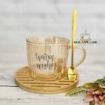 ماگ پیرکس زیر بامبو