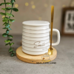 ماگ سفید لاکچری