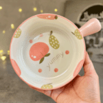 تابه سرامیکی فانتزی صورتی