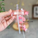 قمقمه کودک آب پاش دار صورتی