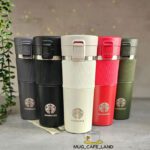 تراول ماگ استارباکس قفلی دور سیلیکونی
