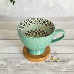 فنجان لته خوری دنی هوم سبز