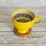 فنجان لته خوری دنی هوم زرد