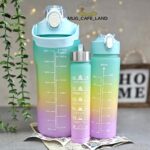 قمقمه سه قلو سبزآبی