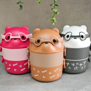 ظرف غذای کودک دو طبقه