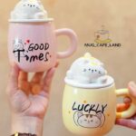 خرید ماگ گربه دربدار فانتزی